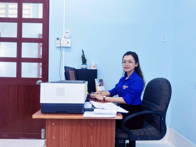 Dương Thị Thùy Trang – Nữ thủ lĩnh đoàn giàu nhiệt huyết