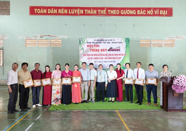 Hội thi Tiếng hát Karaoke xã Mỹ Tú, thành phố Cần Thơ 2025