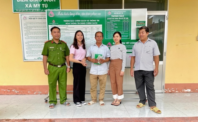 Ngân hàng CSXH huyện Mỹ Tú thực hiện tốt tín dụng chính sách theo Quyết định số 22 của Thủ tướng Chính phủ