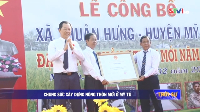 PS Mỹ Tú chung sức xây dựng Nông thôn mới