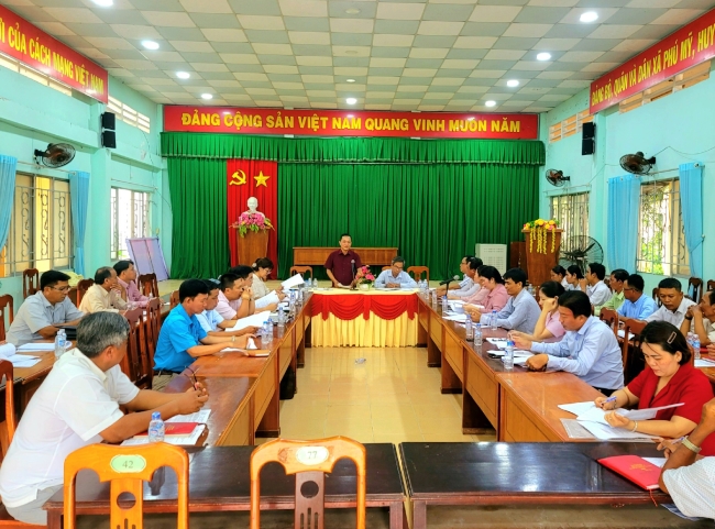 Ban Dân tộc tỉnh Sóc Trăng giám sát việc thực hiện Chương trình mục tiêu Quốc gia phát triển KTXH vùng đồng bào dân tộc thiểu số năm 2023 trên địa bàn huyện Mỹ Tú