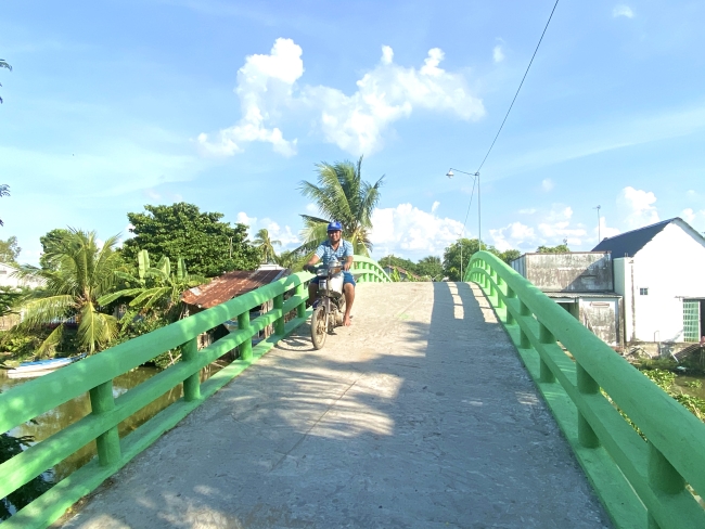 Dân vận khéo trong xây dựng cầu giao thông nông thôn
