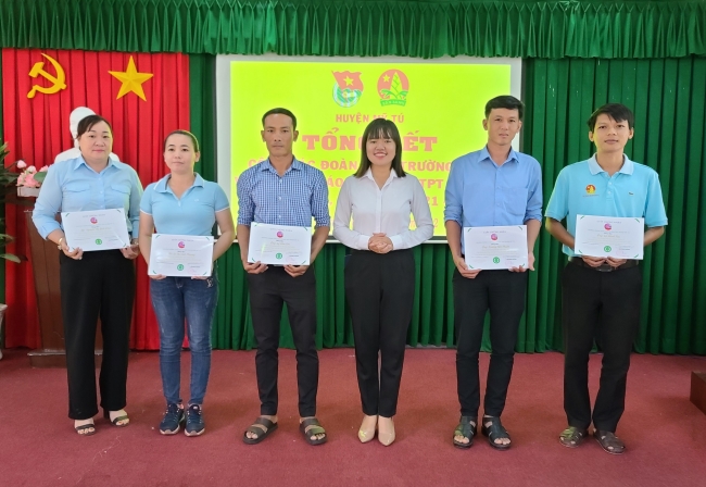 Hội nghị tổng kết công tác đoàn – đội trường học, năm học 2021-2022